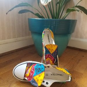 African print converse
